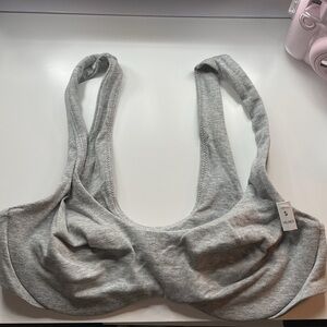 PINK Victoria's Secret Gray Full Coverage Bra